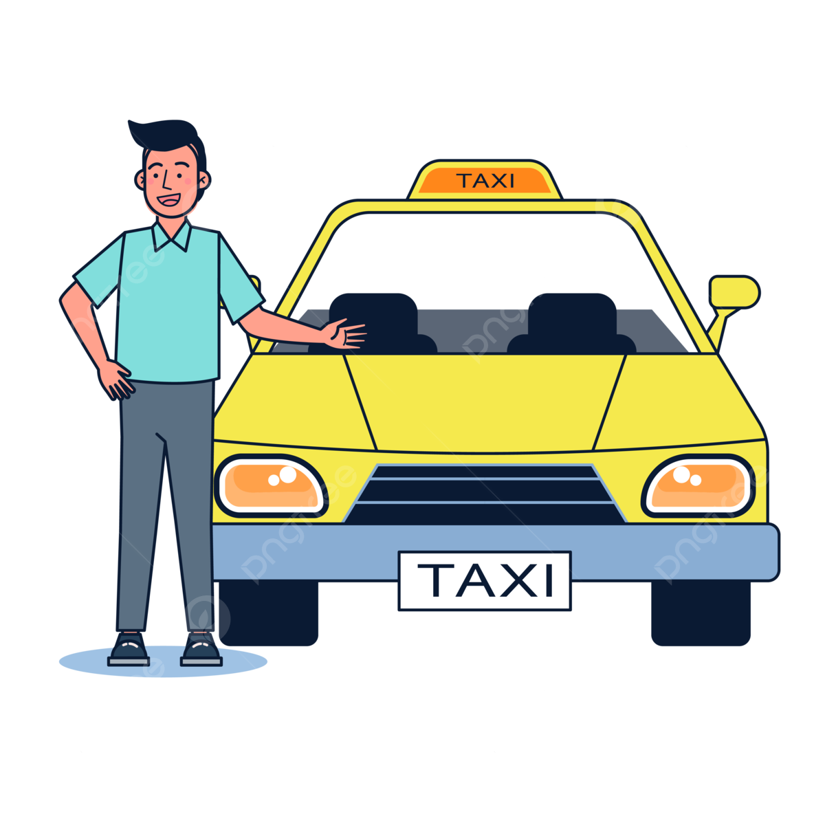 Driving Community Illustration
